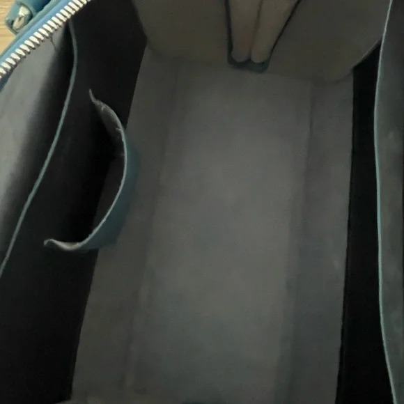 Ralph Lauren Teal Satchel Bag - Picture 7 of 8